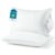 FP FLEXPEDIC King Soft Adjustable Pillows 2 Pack – Fluffy Bed Pillows for Sleeping, Down Alternative Fill, Zippered Plush Support, Hotel Quality, Oeko-TEX, Machine Washable, 110GSM Gray Piping
