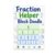Fraction Helper Block Doodle Poster – Academic Classroom Decor – 13×19