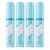 Fragrance Body Fresh White Musk Fragrance Body Spray, Travel Size, 0.5 oz, 4 Pack