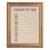 Framed Canvas Wall Art Boho Count to Ten Numbers Retro Rainbow Canvas Print Poster Gold Frame Wall Decor for Kids Playroom Nursery Learning Poster, Classroom Decor – Inch 8×10