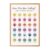 Framed Canvas Wall Art Feelings Chart Emotions Poster Art Print Paintings Pictures Aesthetic Motivational Cute Wall Decor for Classroom Bedroom Office Living Room Trendy Design (Framed,12W X16L)