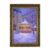 Framed Snowy Winter Carousel Paris Street Poster Canvas Print Art Contemporary Modern Art Print Painting Wall Art Pictures Wall Decor Stunning Elegant Home Decor Living Room Bedroom (Retro Framed,16L”x24W”)