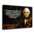 Francisco De Miranda Quote Canvas Wall Art Spanish Historical Figure Motivational Saying Black Marble Background Horizontal Decor Poster Modern Aesthetic Picture Wall Art Home Office Decoration Holiday Gift (08×12inch-Framed)