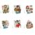 FRANDEK 6 Packs Christmas Penguin DIY Diamond Art Painting Greeting Card