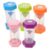 FRCOLOR 5pcs Colorful Hourglass Sand Timer, 1/3/5/10/30 Minutes Countdown Timer Plastic, Glass, and Sand Materials, Quiet Clock for Home and Classroom Use