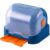 FRCOLOR Bottle Dryer Rack with Lid Blue Pp Material Polished Bottle Organizer Storage for Kitchen Tableware and Plate, Keep Countertop Dry and Neat