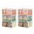Freezer Organizer Bins, Enlarged Stackable Deep Chest Freezer Organizer Bins, Foldable Baskets with Handles, Storage Container Baskets for 5 to 9 Cu.FT Deep Freezer Sort Frozen Meats (white 6 pack)