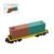 Freight Train Car Building Set with 2 Motors, 203 Pieces Power Carriage