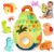 FREYBLI Baby Toys 6-12 Months – Soft Dinosaur Egg Toy with Rattle, Crinkle Paper, Squeaker, Mirror – 6 Month Old Baby Toys Boy Girl Gifts, Baby Sensory Montessori Toys for 6 Month Old Infant Toys