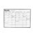 Fridge Calendar Magnet Dry Erase Planner Whiteboard