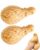Fried Chicken Leg Squishy Toy, 8 Inch Realistic Chicken Drumstick Squeeze Toy, Soft Slow Rising Stress Relief Toy, Funny Food Squishies for Adults Office Desk, Travel, Party Gift, 2 Pack