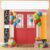 Frienda 3 Pcs Back to School Classroom Door Decor Composition Notebook Pencil Welcome Banner for Classroom Back to School Hanging Outdoor Indoor Wall Decor