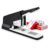 Frifreego Heavy Duty Stapler 210 Sheets Large Capacity Office Staplers for Desk with 4000 Staples, Black Labor Saving Stapler with Adjustable Stapling, Jam Free for Office, Classroom Paper Binding