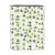 Frog Book Sleeve with Zipper Front Pocket for Hardcover