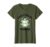 Frog Is Feeling Things Kawaii Design T-Shirt, Women, Olive Green, Large