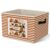 FSTCSV Fall Halloween Bookish Ghost Storage Bin, Ghost Collapsible Storage