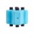 Fsviprx Mathematics Practice Roller Stamper for Classroom, Blue