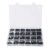 FTVOGUE Hex Standoff Screw Nut Kit Nylon Male Female Standoff 360Pcs M2 M2.5 M3 Black Threaded Spacer Set for PCB Motherboard Circuit Board Electronics Assembly