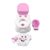 FTVOGUE Toddler Potty Chair with Reclining Seat Backrest Cover Converts to Stool and Ergonomic Design Grip Handles for Easy Clean (PP)