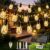 FUANXIEI Solar Lights Outdoor, 40FT S14 LED IP65 Waterproof Patio Lights