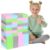 FUBOTRAD Colorful Foam Climbing Blocks – 8″ x 4″ x 2″ Soft, Stackable Gymnastics Blocks for Safe Play, Foam Pit Cubes & Indoor Parkour for Parkour Equipment, Protective Foam Bricks – 24PCS