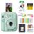 FUJIFILM INSTAX MINI 13 Instant Film Camera | Lagoon Green Bundle