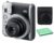 Fujifilm Instax Mini 99 Instant Film Camera Silver Value Bundle with Case