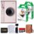 Fujifilm instax mini Evo Gentle Rose Bundle with 20 Film, 32GB SD, Case