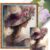 Full Embroidery Cotton Thread 11CT Printed Girl Cross Stitch Kit 45x55cm