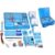 Full Set Physics Electromagnetism Experiment Box, Comprehensive Electric Circuit Teaching Kit Supports Over 50 Types of Electricity & Magnetism Laboratory Experiments