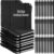 Fulmoon 10 Set Small Spiral Notebooks A6 with Pens Bulk, Multicolor 4″ x 6″ Pocket Notebooks Mini Lined Journals 50 Sheets for Back to School Supplies Students Rewards Office Gifts (Classic Black)