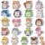 Fulmoon 120 Pcs Anxiety Sensory Stickers Textured Rough Fidgets for Mental Health, Autism & ADHD, Mindfulness Decal for Stress Relief, Supplies for School Counselor(Inspirational Word)