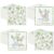 Fulmoon 200 Pieces Mahjong Cocktail Napkins Mahjong Disposable Decoupage Paper Napkins Decorative Beverage Hand Towel for Spring Summer Birthday Party Favor Supplies
