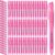 Fulmoon 80 Pieces Highlighters, Chisel Tip Bright Colors Quick Drying Markers for Adults Highlighting in the Home Office(Pink)