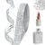 FULZTEY 3 Yards Glass Rhinestone Roll Sticker White Diamond Tape Sticker