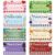 Fumete 400 Pcs Punch Cards for Classroom Reward Cards Behavior Incentive Loyalty Awards for Kids Students Teachers School Business, 8 Styles, 3.5 x 2 in(10 Holiday Punches Style)