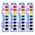FUMILE 4 Pack Watercolor Paint Set for Kids, 8 Colors Washable Water Colors