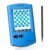 FunAiChess Handheld Electronic Chess Board 8 in 1 Touch Chess Computer Game Portable Electronic Chess Set for Adults, Kids,and Beginners Learn and Travel with Stylus Large LCD Display Gift(Blue)