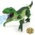 Funbud Remote Control Dinosaur Toy for Kids – Birthday Gifts for Ages 3 4 5 6 7 8 9 10 11 12 Year Old, RC Walking Dino with Roaring Sound & Spray & Light, Interactive Toy for Boys Age 3-12