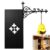 Funcrafter Library Lantern – Decorative Bookshelf Lighting, Reading Nook LED Nightlight, Wooden Bookcase Lamps, Vintage Table Desk Luminaires, Studious Home Room Ornament (#B)