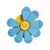 Functional Petal Patterned Grip with Base to Display Photos Note Snacks Bag Sealing Clip Multipurpose Household Clamps