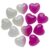 Fun Express 2 1/4″ Mini UV Light Color-Changing Heart Stress Toys – 12 Pc.