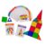 Fun Express 5″ x 7″ Magnetic Tile Letter, Number & Shape Pattern Card Set – 42 Pieces