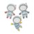 Fun Express Space Astronaut Classroom Decor Bulletin Board Cutouts 48 Pc – Classroom Decorations Elementary Preschool | Science STEM Theme Wall Decor for Teachers Daycare Back to School Door Display