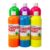 Fun Express Washable Neon Tempera Paint Set – 6 Colors 16oz Classroom Bulk