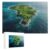 Fun Jigsaw Puzzle 1000 Pieces for Adults Breathtaking Aerial View of A Coastal Golf Course On A Tropical Island for Toddler Learning Educational Puzzles 29.5 x 20 in