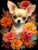 Fun Jigsaw Puzzle 1000 Pieces for Adults Chihuahua Painting Kits by Numbers,Cute Chihuahua Puppy Diamond Art,Animal Art Craft,Home Sticker Decoration 29.5 x 20 in