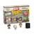 Funko Bitty Pop! Parks & Recreation 4-pk Leslie the Riveter, Hunter Ron, Janet Snakehole, and A Surprise Mystery Mini Figure (2.2 Cm) – Stackable Display Shelf Included – Party Bags Stocking