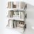 Fun Memories Floating Shelves, 36 x 8 Inches, Set of 2 Wall-Mounted Shelves with Metal Brackets, Decorative Wall Shelf for Living Room, Bedroom, Bathroom (White)