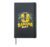 Funny Banana Beat DJ Tee Nightlife Fashion Boys Girls Music Hardcover Journal, Black